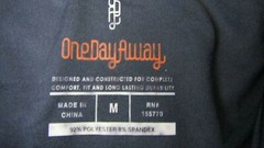 New One Day Away Lightweight 1/4 Zip Pullover Jacket Men M Navy Blue Stretch $79