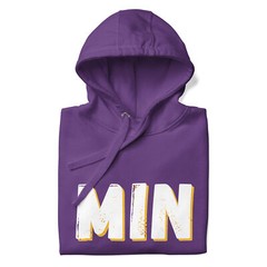 Purple Minnesota Vikings Football Unisex Hoodie S,M,L,XL,2X,3X