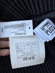 Homme Plisse Issey Miyake Pleated Hooded Longline | Black | Size 3 / Medium