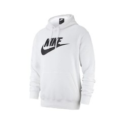 Nike Men’s Hoodie NSW Large Logo Club Fleece Active Graphic Pullover Sweatshirt