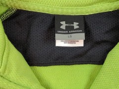 Under Armour Sweatshirt Mens Large Green Regular Fit Performance 1/4 Zip