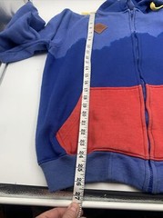 Google Mens Hoodie Sz 2XL Vintage Leather Patch Boulder Colorado Rocky Mountains