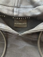 Lot Of 2 Alphalete Hoodie Black Gym Weight Training Hoodies – Men’s Size Large