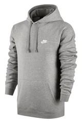 Nike Men’s Active Sportswear Long Sleeve Fleece Workout Gym Pullover Hoodie
