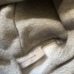 Fear of God Essentials Hoodie SS22 Dark Oatmeal Gray – 100% Authentic ✅ size xs