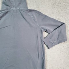 VRST Hoodie Mens Large Gray Logo Pullover Sweatshirt Pocket Heavyweight Casual