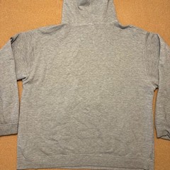 NFL Hoodie Mens Large Gray Oakland Raiders Football Reebok Vintage Sweatshirt