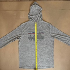 Patagonia Capilene Cool Daily Hoody, Medium, Feather Grey, NEW (45325)