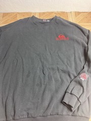 Quicksilver X Netflix Stranger Things Sweater Adult XL Black Red