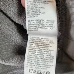 The North Face Pullover Hoodie Mens Large Gray Distressed Custom Arm Logo Flawed