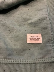 Frank & Oak Men’s Green Speckled Casual Long Sleeve Sustainable Minimalist L