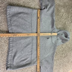 VINTAGE Renegade Hoodie Mens 2XL Gray Outdoor Casual Fleece Henley Pullover