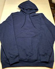 PORT & COMPANY HOODIE Men’s L-XL Essential Fleece Pullover Sweatshirt, Pocket