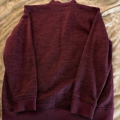 Under Armour ColdGear Men’s 1/4 Zip Fleece Sweatshirt Mock Neck Burgundy L