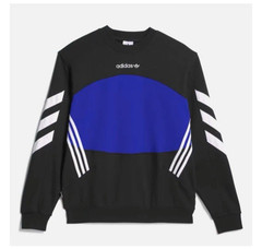 Adidas Originals Premiere Retro Skateboard Crewneck Pullover Color block Men’s S