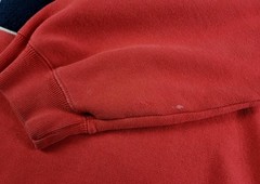 Vintage Tommy Hilfiger Sweatshirt Men’s Size Large Red Crewneck Pullover 90s