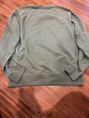 Frank & Oak Men’s Green Speckled Casual Long Sleeve Sustainable Minimalist L