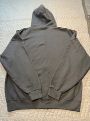 Vintage Y2K Jerzees The Walking Dead Zombies Hoodie Sweatshirt Full Zip BLK LRG