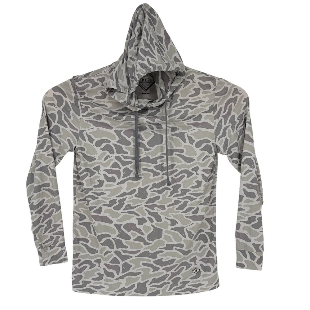 Burlebo Men’s Performance Hoodie Lightweight Small Classic Deer Camo