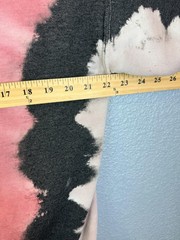 Obey Hoodie Sweatshirt Mens Medium Multicolor Tie Dye Every Body Counts Pink