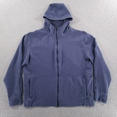 Nike Hoodie Mens XL Blue Yoga Training Dri-FIT Performance Sweatshirt Jacket