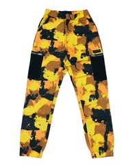 Civilized Camo Utility Nylon Hoodie and Pant Set Color: Yellow Style# CV5084