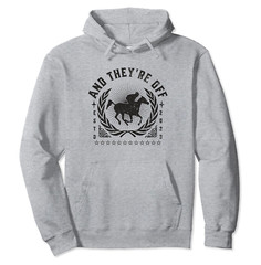 Pullover Hoodie Men’s Hooded Horse Racing Jockey Race Pullover Hoodie Sweatshirt
