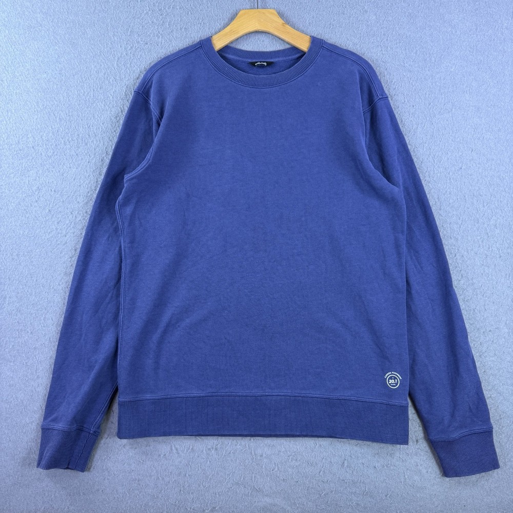 Allbirds Men’s R&R Crewneck Sweatshirt Cotton Blend Blue Size L Sustainable