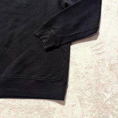 Gap Hoodie Small Unisex Black Embroider Arch Logo Fleece Lined Kangaroo Pockets