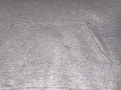 Vtg Champion Burgandy Embroidered Letters Gray Hoodie Sweatshirt Med EUC