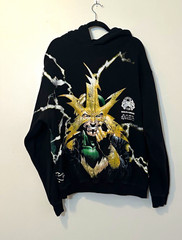 Darc Sport x Marvel Spider-Man Electro Hoodie Size XL