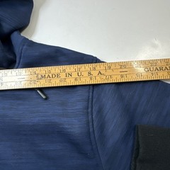 Steve’s Jeans Mens Full Zip Hoodie Sweatshirt Blue Large #0785