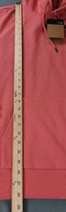 The North Face Men’s L Hoodie Coral Pink Box Logo Never Stop Exploring NWT