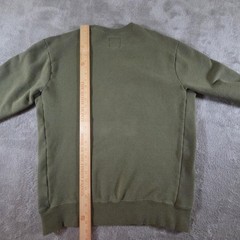 Origin Sweatshirt Mens Large Green 100 Kilo Fleece Made USA Crewneck Pullover