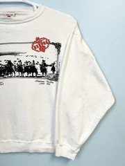 Vintage 80s Cherokee Chisholm Trail Sweatshirt Small Cowboy Western Oklahoma