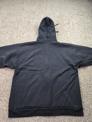 Vintage Star Trek Deep Space Nine Hoodie Mens XL Black Full Zip 20th Anniversary