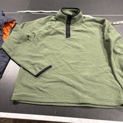 llbean Men’s All Season Access Fleece Pullover M Green New