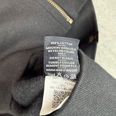 American Giant Classic Full Zip Hoodie Mens XXL Black Heavy $168 USA New NWOT