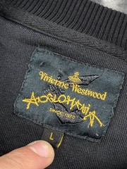 Vivienne Westwood Anglomania Sweatshirt Big Logo Men Size L Black