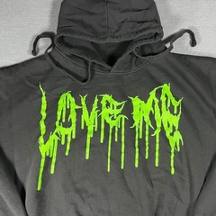 Unbranded Men’s Black and Green Hoodie