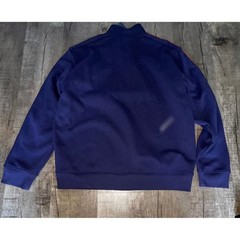 IZOD Advantage Performance Quarter Zip Pullover Navy Blue Red White XXL NWT