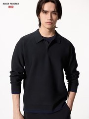 UNIQLO x ROGER FEDERER Machine-washable 3D-knit polo shirt NWT 483959 XS-XXL