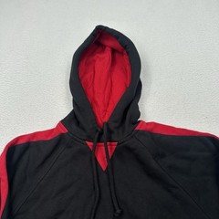 Holloway Men’s Renegade Hooded Sweatshirt Size XXS Red Black
