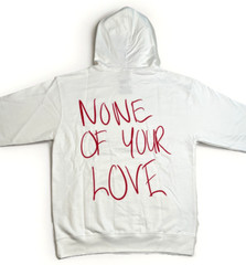 Lil TJay “None of Your Love” Hoodie Pullover Official Rapper Merch Streetwear M