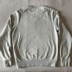 Rockport Sweatshirt Grey Men’s Small 38” Cotton Jersey Embroidered Logo Crewneck