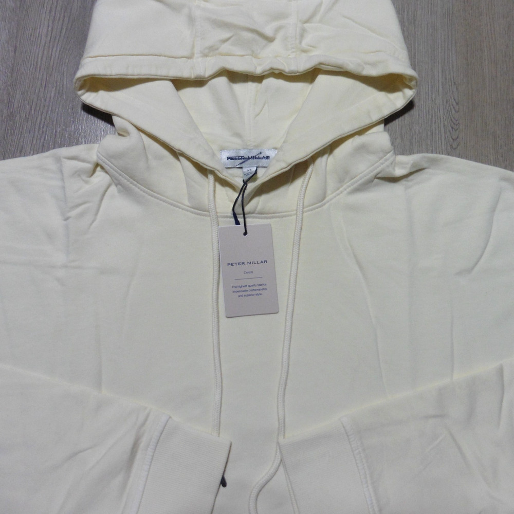 PETER MILLAR Mens XL HOODIE LAVA WASH SALT WATER TAFFY PULLOVER SWEATSHIRT GOLF