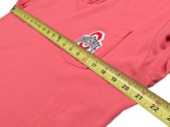 Vineyard Vines Ohio State Buckeyes Shirt Hoodie Men Medium Whale Logo Coral Peru