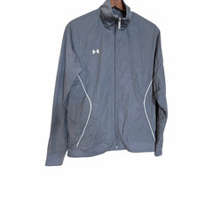 Under Armour Men’s Loose All Season Gear Full Zip Mesh Lined Jacket Gray Medium
