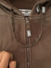 Pro Club Heavyweight Full Zip Hoodie Men’s M Regular Brown Hooded Pockets Logo