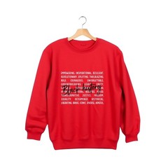 Black History Empowerment Christian Word Cloud Sweatshirt